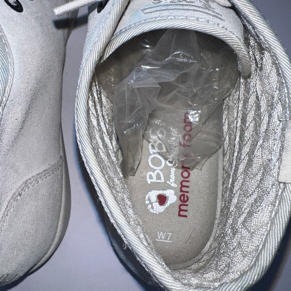 BOBS By Sketchers  Memory Foam Comfort Booties Suede Leather Size 7 - Picture 5 of 9